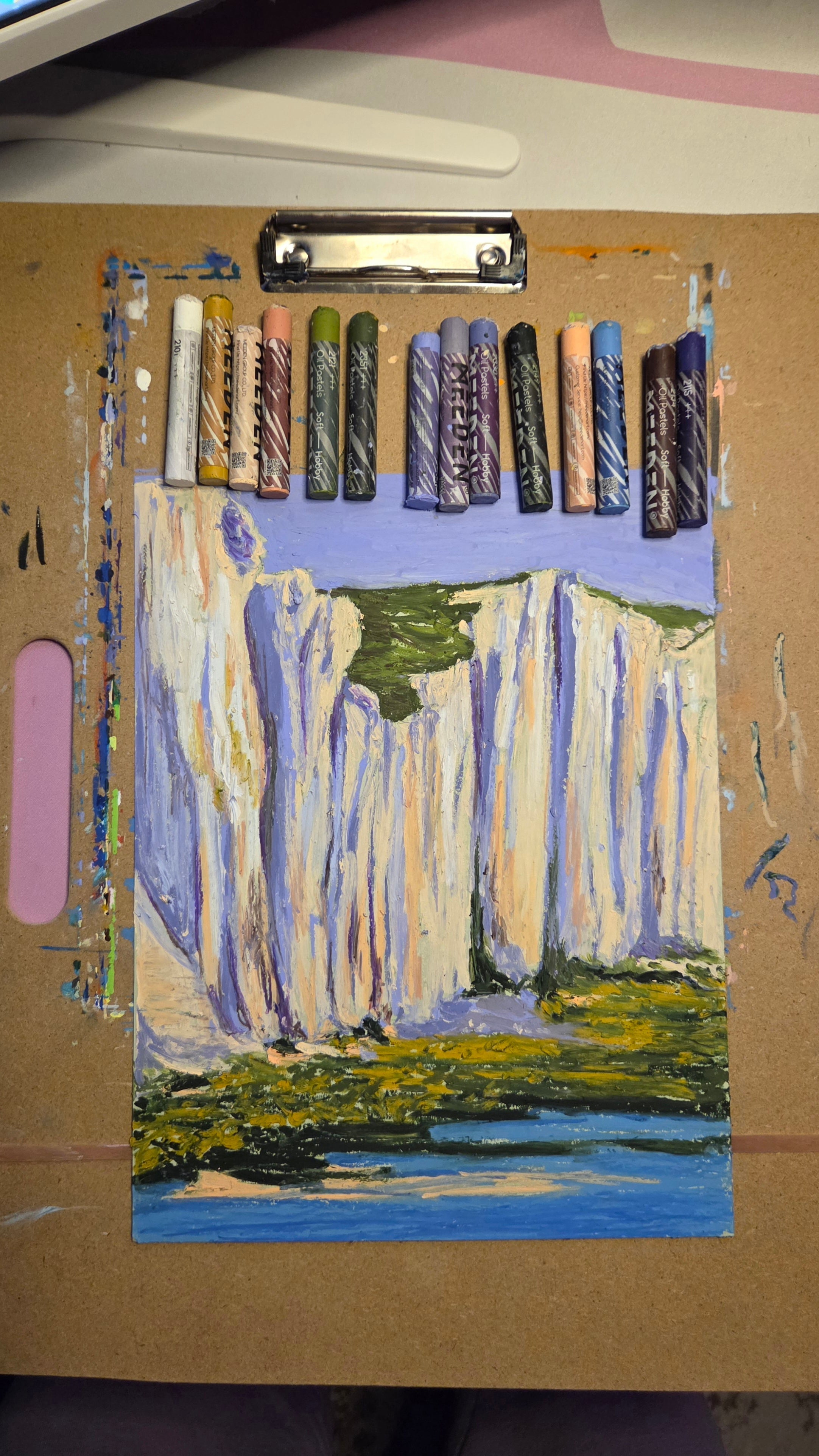 My Oil Pastel Supply List