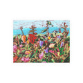 Oil Pastel Meadow – Landscape Fine Art Print