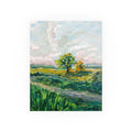 Oil Paint Golden Field – Landscape Fine Art Print